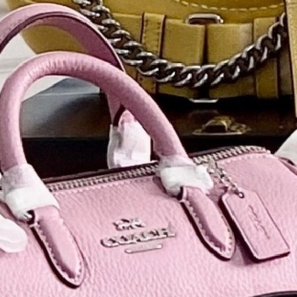 Coach Lacey Mini Crossbody Pink NWT - Picture 6 of 16